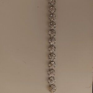 NEVER WORN Floral CZ Bracelet